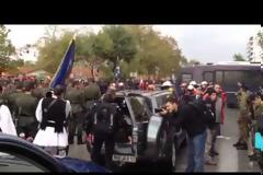 Συνθήματα στη Θεσσαλονίκη και ένταση στην Αθήνα. Βίντεο