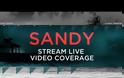 H επέλαση του τυφώνα Σάντι στην Νέα Υόρκη! (live)