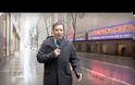 Έκανε εκπομπή μόνος του μέσα στον τυφώνα Sandy!