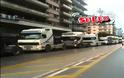 ΤΩΡΑ:Πορεία με νταλίκες στην Εγνατία [video]