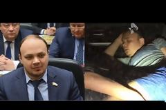 Θα τρίβετε τα όμορφα... ματάκια σας: Υπουργός και ξανθιά υπάλληλος υμίγυμνοι και μεθυσμένοι σε κρατικό όχημα [video]