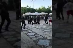 Σοβαρά επεισόδια στα Χανιά με αντιεξουσιαστές-Προκάλεσαν επεισόδια στο συλλαλητήριο για τη Μακεδονία [Βίντεο]