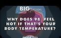 Ζέστη: Γιατί όταν έχει πάνω από 30°C “σκάμε”, ενώ η εσωτερική μας θερμοκρασία είναι 36°C [video]