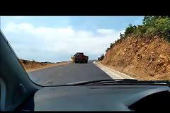 Διασχίζουμε και τα 9,2 χιλιόμετρα του οδικού έργου Κουβαράς - Μπαμπίνη (βίντεο)