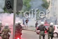 Ολονύχτια και άγρια επεισόδια στην ΔΕΘ για το Μακεδονίκο