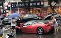Κινέζα έκανε σμπαράλια μια Ferrari που είχε μόλις νοικιάσει [video]