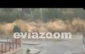 Ξαφνικό μπουρίνι έπληξε την Χαλκίδα - «Αυλαία» με ουράνιο τόξο (ΦΩΤΟ & ΒΙΝΤΕΟ)