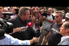 Σε Μάτι και Ραφήνα ο Π.Καμμένος - Οι διάλογοι με τους πυρόπληκτους