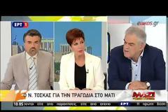 ΤΟΣΚΑΣ: Ο ΣΧΕΔΙΑΣΜΟΣ ΤΗΣ ΠΥΡΟΣΒΕΣΤΙΚΗΣ ΔΕΝ ΠΕΡΙΛΑΜΒΑΝΕΙ ΤΗΝ ΑΝΑΡΧΗ ΔΟΜΗΣΗ