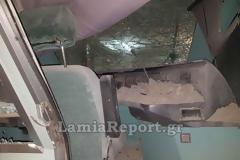 Λαμία: Εκτροχιάστηκε τρένο μέσα στην πόλη - Δείτε εικόνες