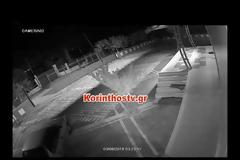 Καρέ καρέ η ληστεία στο εργοστάσιο Κορινθιακής ζυθοποιίας στην Αρχαία Κόρινθο (video)