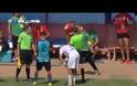 Προπονητής έκοψε αντίπαλο με...τάκλιν!