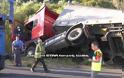 Νέα εκτροπή νταλίκας στις Θερμοπύλες