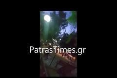 ΒΙΝΤΕΟ: Άγριο ξύλο σε πλατεία της Πάτρας