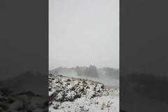 Τα πρώτα χιόνια: Το «έστρωσε» στον Παρνασσό! (ΒΙΝΤΕΟ)