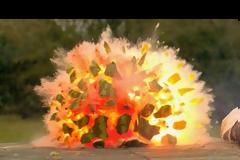 Ίσως η πιο εντυπωσιακή έκρηξη που έχετε δει σε αργή κίνηση! [video]