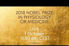Βραβείο Nobel Ιατρικής 2018