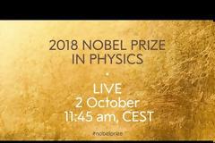 Δείτε live τα Nobel Φυσικής 2018