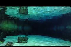 Βίντεο: Μαγευτικές εικόνες από ανεξερεύνητο υποθαλάσσιο σπήλαιο στα Χανιά