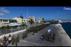 Εντυπωσιακά εναέρια πλάνα από την κάλυψη των Πολεμικών Σημαιών των Ταγμάτων της 96 ΑΔΤΕ (ΒΙΝΤΕΟ)