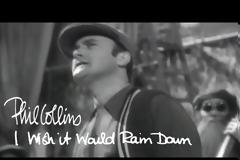 Phil Collins - I Wish It Would Rain Down (Official Music Video)