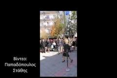 Αποδοκίμασαν την Κατερίνα Παπακώστα στην Αριδαία (ΒΙΝΤΕΟ)