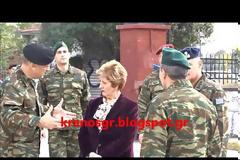 ΒΙΝΤΕΟ - ΦΩΤΟ από την επίσκεψη της ΥΦΕΘΑ Μαρίας Κόλλια - Τσαρουχά στο 404 ΓΣΝ Λάρισας