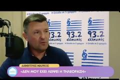 Δημήτρης Μάρκος : Παίρνει θέση για την κόντρα Λιάγκα - ΑΝΤ1!