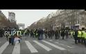 «Κίτρινα γιλέκα»: Βίαιες συγκρούσεις στο Παρίσι με περισσότερους από 100 τραυματίες