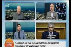 Βουλευτής Ποταμιού Σπύρος Δανέλλης: Δεν είναι κακό να υπάρξει ΜΚΟ με σκοπό τη διδασκαλία της σλαβομακεδονικής γλώσσας [Βίντεο]
