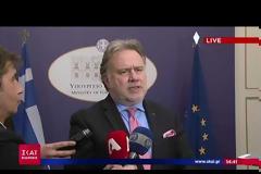 Γ. Κατρούγκαλος: Πρέπει να υπάρχει κλίμα εθνικής ομοψυχίας για τα κρίσιμα εθνικά ζητήματα