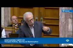 Βουλή: Αντιπαράθεση Γαβρόγλου-Κουτσούμπα για την Παιδεία