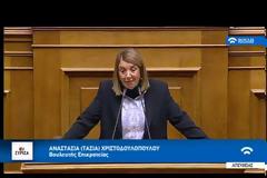 Τ. Χριστοδουλοπούλου σε Ν.Δ.: Είστε σύγχρονοι κουκουλοφόροι - Απάντηση σε υψηλούς τόνους από Ν. Δένδια