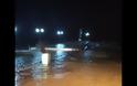 Η θάλασσα βγήκε στη στεριά χθες βράδυ στη ΒΟΝΙΤΣΑ | ΒΙΝΤΕΟ