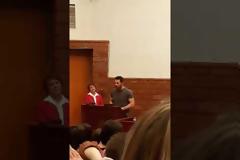 «Βούλιαξε» από κόσμο το Πάντειο Πανεπιστήμιο -Επειδή έκανε... διάλεξη ο Ντάνος [εικόνες & βίντεο]