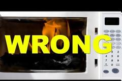 Φούρνος μικροκυμάτων: Γιατί δεν πρέπει να λειτουργεί άδειος;