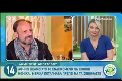 Αποκαλυπτικός ο Δημήτρης Αποστόλου: ''Το ΚΟΚΚΙΝΟ ΔΩΜΑΤΙΟ θα βγει με άλλο τίτλο, ίσως κινηθώ νομικά...''