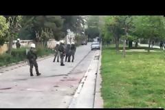 Επεισόδια με μολότοφ...