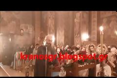 Η Ακολουθία του Ακάθιστου Ύμνου στην 1η Στρατιά