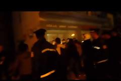 Αποδοκιμασίες κατά των υποψήφιων ευρωβουλευτών Κώστα Αρβανίτη και Αλέξανδρο Νικολαΐδη του ΣΥΡΙΖΑ στην Κατερίνη