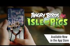 Απελευθερώστε τα θυμωμένα πουλιά AR: Isle of Pigs