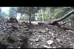 Μονοπάτι προς την κορυφή του Προφήτη Ηλία - βιντεο