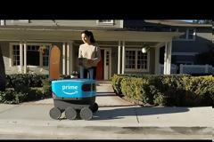 Η Amazon παραδίδει προϊόντα με αυτόνομο ρομποτικό όχημα