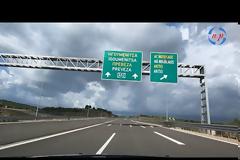 Ολόκληρη η διαδρομή του δρόμου Άκτιο- Βόνιτσα που παραδόθηκε πρόσφατα (video)