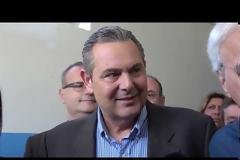 Π. Καμμένος: Εύχομαι να εκλεγούν οι πιο έντιμοι