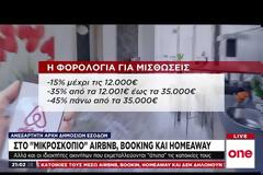 Στο «μικροσκόπιο» της ΑΑΔΕ Airbnb, Booking και Homeaway