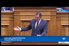 Η συγκλονιστική ομιλία του ΥΕΘΑ Ν. Παναγιωτόπουλου στη ΒτΕ: '' Δεν θα δεχθούμε παραβατικές συμπεριφορές. Με κάθε κόστος θα κρατήσουμε την κόψη του σπαθιού τρομερή''