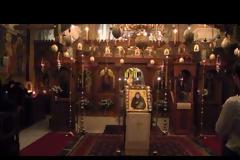 Ο Σεβ. Μητροπολίτης Δράμας κ. Παύλος ψάλλει κατά την αγρυπνία στη μνήμη του Αγίου Παϊσίου (12-07-18)