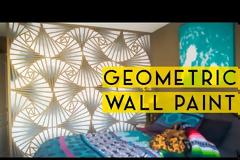 ΚΑΤΑΣΚΕΥΕΣ - Κολλάει Μπλε ταινίες στον Τοίχο και αρχίζει να τον Βάφει. Το τελικό Αποτέλεσμα, θα σας Κάνει να Ζηλέψετε!