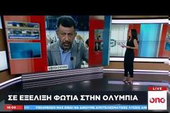 Ενισχύθηκαν οι πυροσβεστικές δυνάμεις στην περιοχή Λούβρο Αρχαίας Ολυμπίας